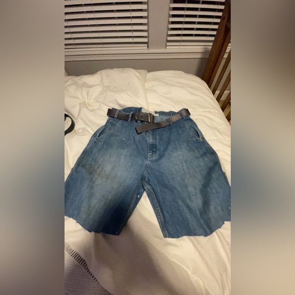 Custom Levi’s stussy bape  jorts - Picture 4 of 5